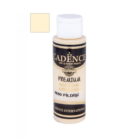 Cadence Premium festék - 70 ml - Ivory - 0650