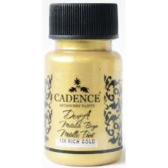 Cadence Dora Perla metálfesték - White Gold - 50 ml - 136