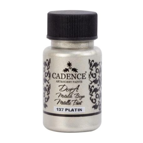 Cadence Dora Perla metálfesték - Platin - 50 ml - 137