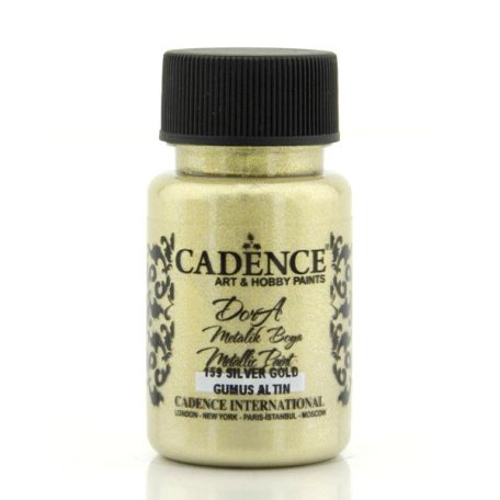 Cadence Dora Perla metálfesték - Silver Gold - 50 ml - 159