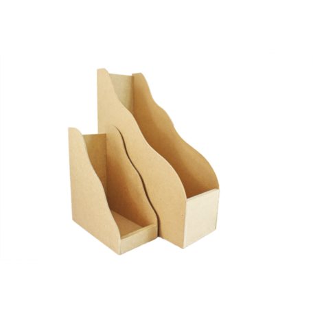 Irattartó szett, MDF 24,5 x 9,5 x 29,5 cm, 2 darabos szett 