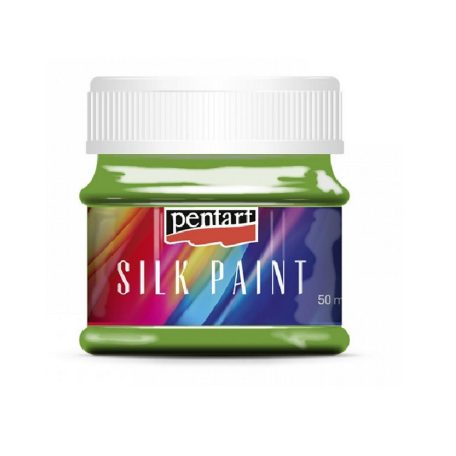 Pentart selyemfesték - Világoszöld - 50 ml