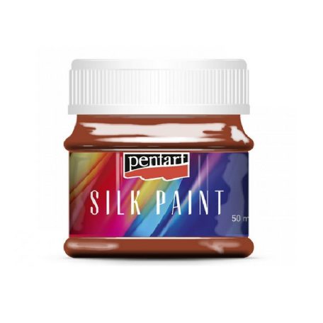 Pentart selyemfesték -Terrakotta - 50 ml