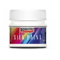 Pentart selyemfesték - Fehér - 50 ml 