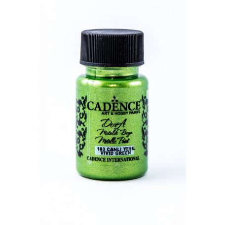 Cadence Dora Perla metálfesték - Vivid Green - 50 ml - 183