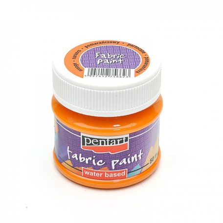 Pentart, textilfesték, narancs - 20 ml, 50 ml