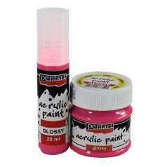 Pentart, fényes akrilfesték, vörösbor - 20 ml, 50 ml 