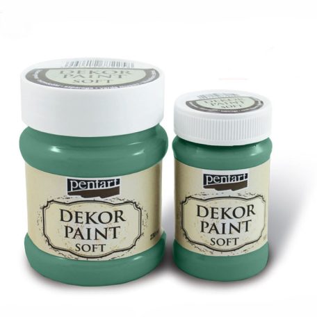 Pentart dekorfesték, lágy, türkizzöld - 100 ml, 230 ml