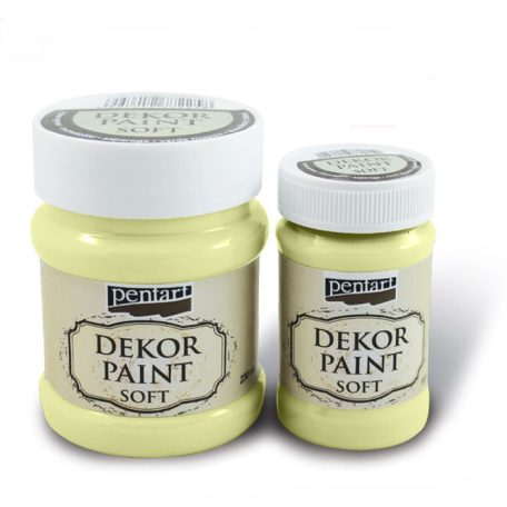 Pentart dekorfesték, lágy, sárgászöld - 100 ml, 230 ml