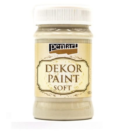 Pentart dekorfesték, lágy, vintage bézs - 100 ml, 230 ml