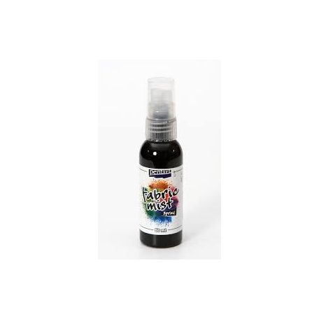 Pentart, textil spray - Fekete - 50 ml