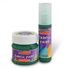 Pentart, textilfesték - Fenyőzöld - 20 ml, 50 ml