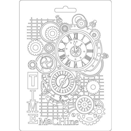 PVC nyomóforma - A5 - Időgép - K3PTA513