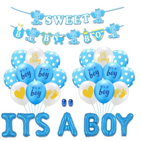 Party szett - Its a boy - 24 db/csomag