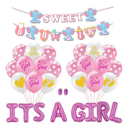 Party szett - Its a girl - 24 db/csomag 