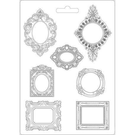 Lágy PVC öntőforma - A4 - Keretek - K3PTA470