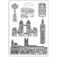 Lágy PVC öntőforma - A4 - Our way London - K3PTA-4541