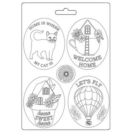 PVC nyomóforma - A5 - Home, plates  - K3PTA-5642