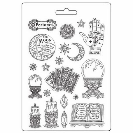 Lágy PVC öntőforma - A4 - Fortune astrology - K3PTA-4578