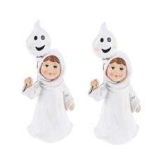 Halloween figura szellem - 15 cm 