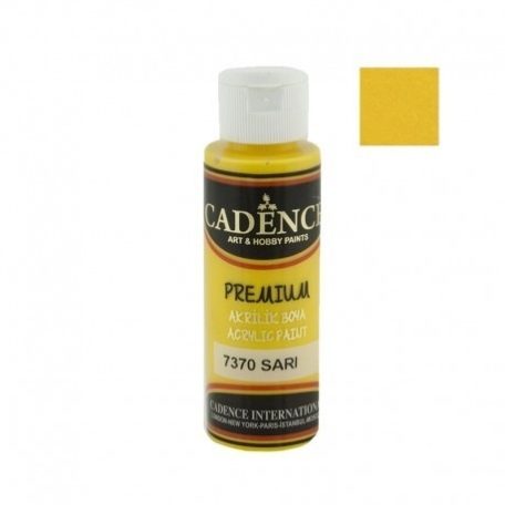 Cadence Premium festék - 70 ml - Sárga - 7370