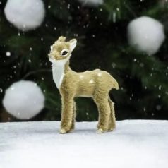 Csillámos patás Bambi figura - 9 cm 