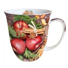   Ambiente karácsonyi porcelánbögre - Winter Apples - 400 ml