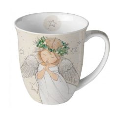   Ambiente karácsonyi porcelánbögre - Praying angel - 400 ml