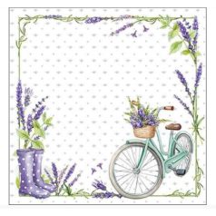 Ambiente Lavender love papírszalvéta - 33x33cm - 20db-os 