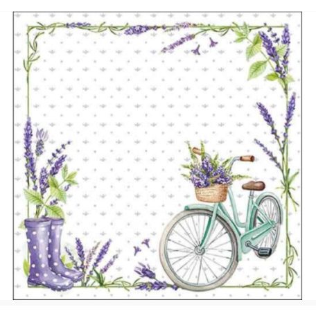 Ambiente Lavender love papírszalvéta - 33x33cm - 20db-os 