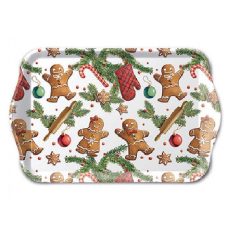   Ambiente karácsonyi kistálca - Gingerbread cookies - 13x21cm