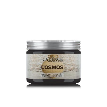 Cadence Cosmos Natural Matt kerámia festék - Fekete - 150 ml