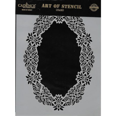 Cadence stencil - 15x20 cm - DC-037