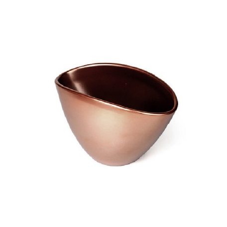 Ovum kerámia kaspó rose gold - 20 cm, 26 cm