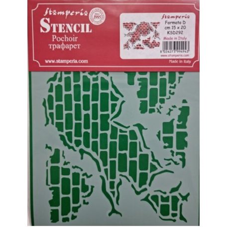 Stamperia stencil - 15x20 cm - KSD-292