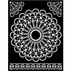 Stamperia stencil - Round Lace - 20x25 cm - KSTD-074