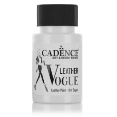 Cadence Leather Vogue bőrfesték matt - Fehér - 50 ml 