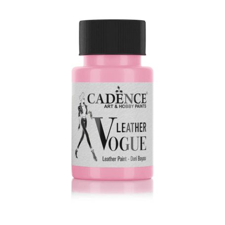 Cadence Leather Vogue bőrfesték matt - Rózsaszín - 50 ml 