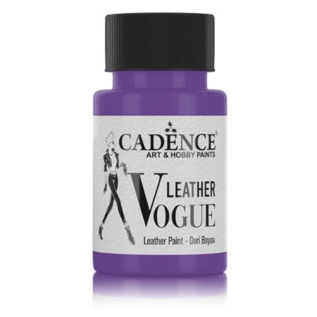 Cadence Leather Vogue bőrfesték matt - Lila - 50 ml 