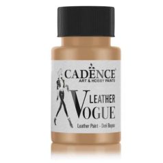   Cadence Leather Vogue bőrfesték metál - Antik arany - 50 ml