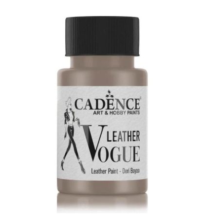 Cadence Leather Vogue bőrfesték metál - Antracit - 50 ml