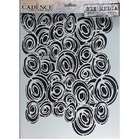 Cadence stencil - 21x29 cm - MA-80