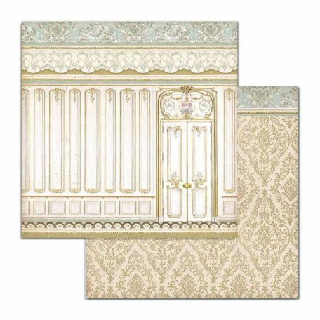 Stamperia scrapbook papír - Princess Door - 2 oldalas - 31,5 x 30,5 cm - SBB-711