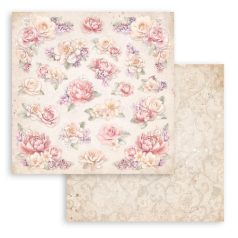   Stamperia scrapbook papír - Romance Forever - 2 oldalas - 31,5X30,5 cm - SBB-975