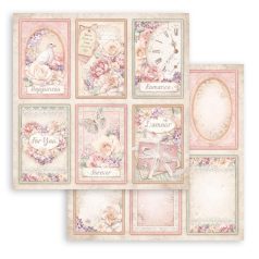   Stamperia scrapbook papír - Romance Forever - 2 oldalas - 31,5X30,5 cm - SBB-976