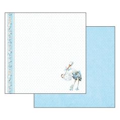   Stamperia scrapbook papír - 2 oldalas - 30,5 x 30,5 cm - SBB-546